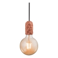 Nordlux - Napajalni kabel HANG 1xE27/40W/230V baker/črna