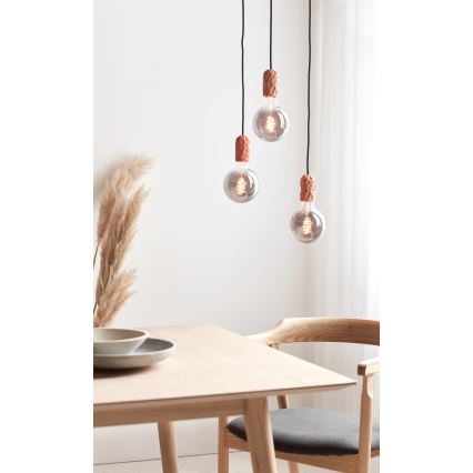 Nordlux - Napajalni kabel HANG 1xE27/40W/230V baker/črna