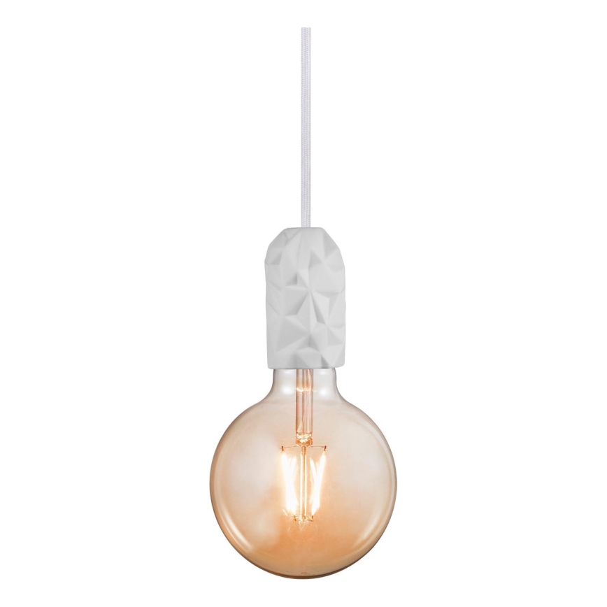 Nordlux - Napajalni kabel HANG 1xE27/40W/230V bela