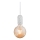 Nordlux - Napajalni kabel HANG 1xE27/40W/230V bela