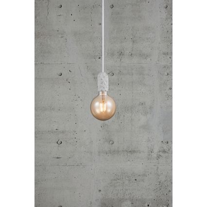 Nordlux - Napajalni kabel HANG 1xE27/40W/230V bela