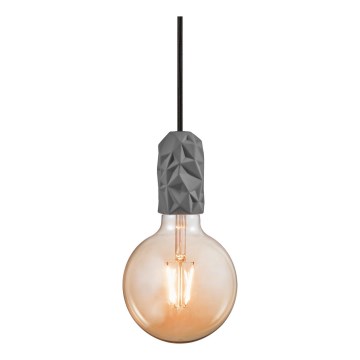 Nordlux - Napajalni kabel HANG 1xE27/40W/230V siva/črna
