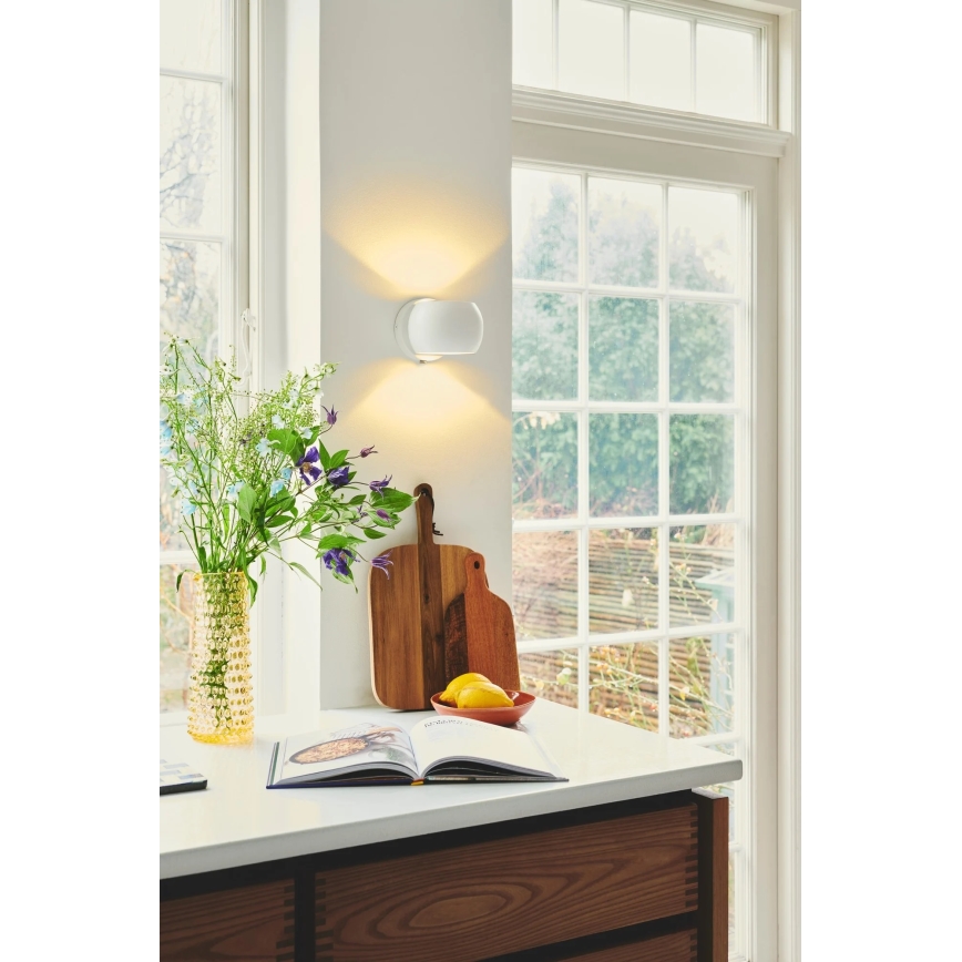 Nordlux - Nastavljiv stenski Reflektor BELIR 1xG9/5W/230V bela
