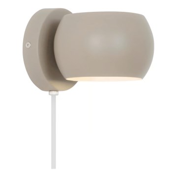 Nordlux - Nastavljiv stenski Reflektor BELIR 1xG9/5W/230V bež