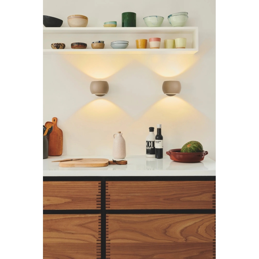 Nordlux - Nastavljiv stenski Reflektor BELIR 1xG9/5W/230V bež