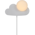 Nordlux - Otroška stenska svetilka SKYKU CLOUD 1xE14/25W/230V oblak