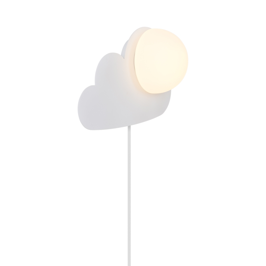 Nordlux - Otroška stenska svetilka SKYKU CLOUD 1xE14/25W/230V oblak