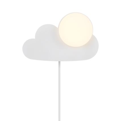 Nordlux - Otroška stenska svetilka SKYKU CLOUD 1xE14/25W/230V oblak