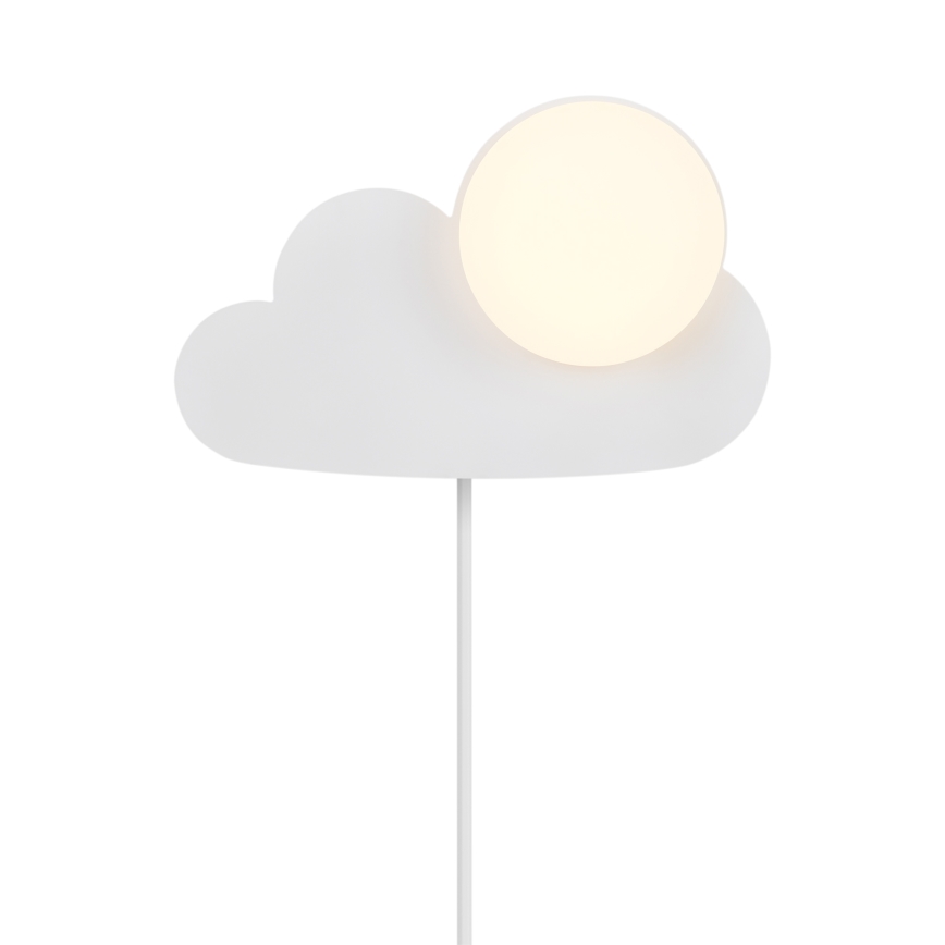 Nordlux - Otroška stenska svetilka SKYKU CLOUD 1xE14/25W/230V oblak