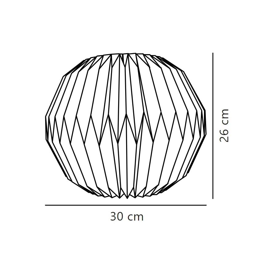 Nordlux - Senčnik za lestenec BELLOY E27 pr. 30 cm