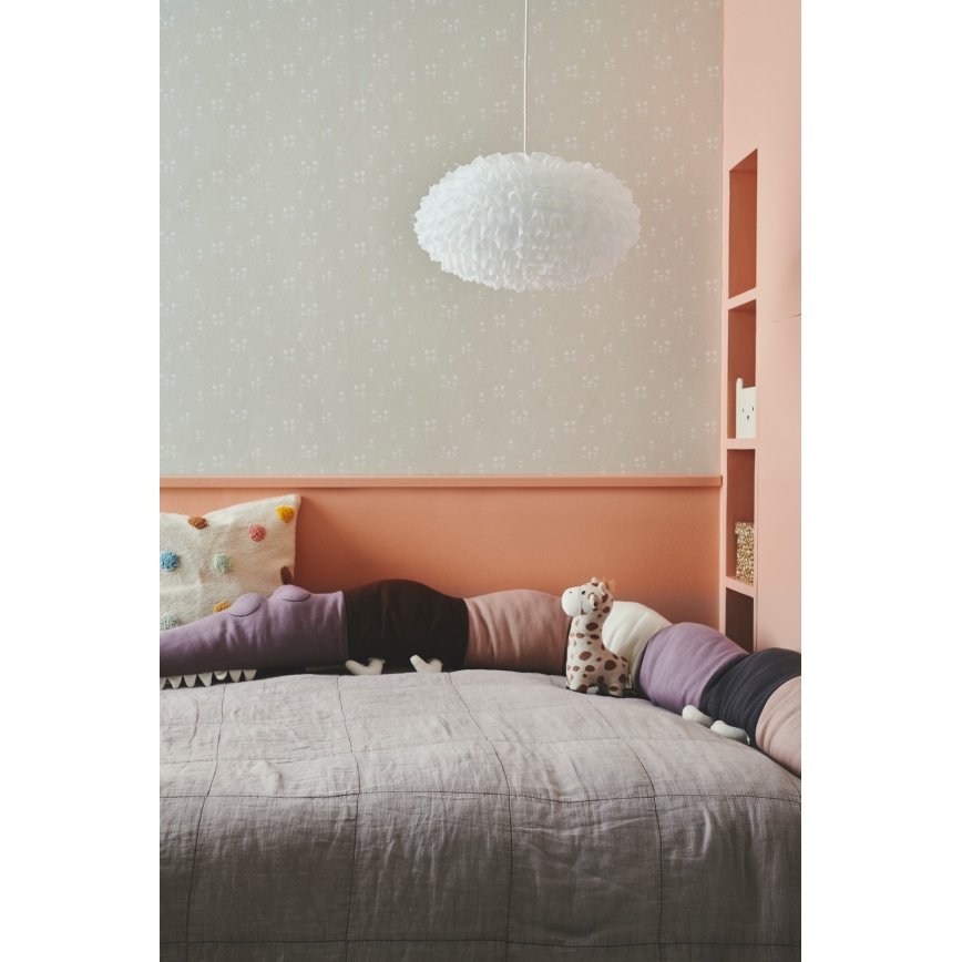 Nordlux - Senčnik za lestenec VILLO E27 pr. 30 cm bela