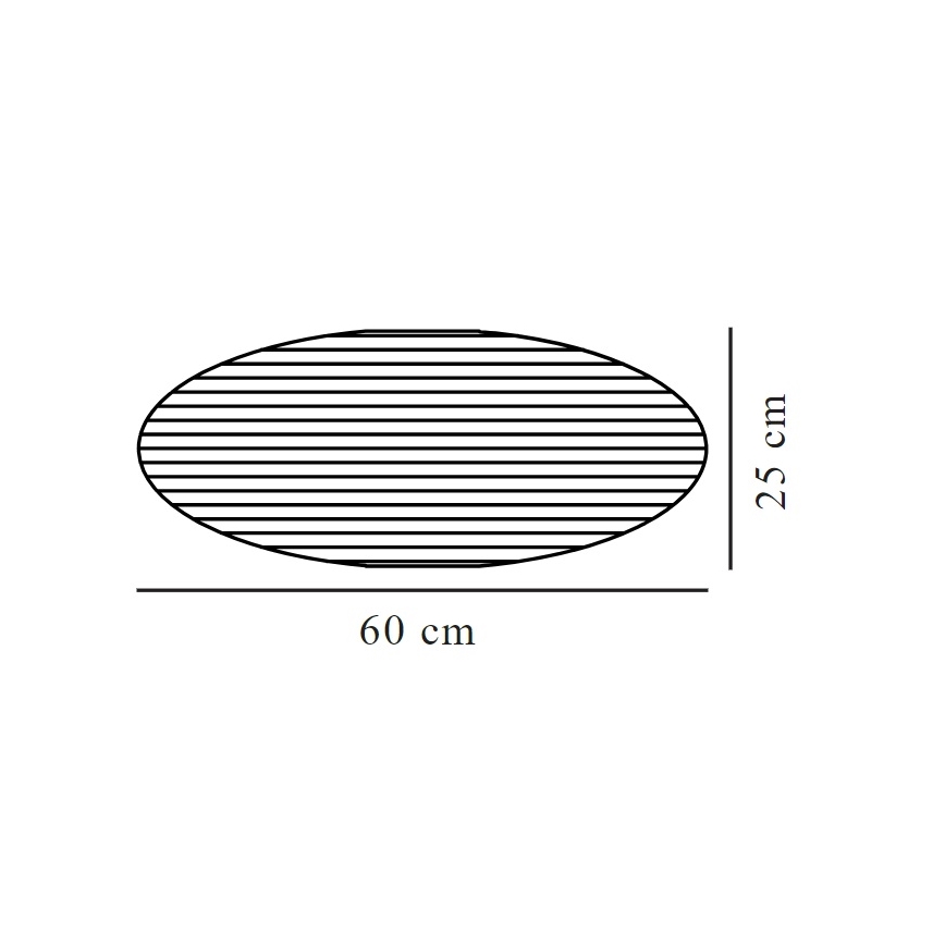 Nordlux - Senčnik za lestenec VILLO E27 pr. 60 cm bela
