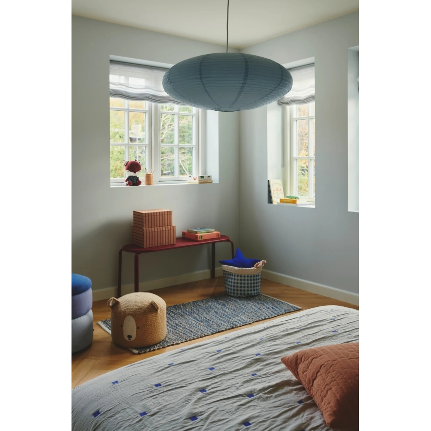 Nordlux - Senčnik za lestenec VILLO E27 pr. 60 cm modra