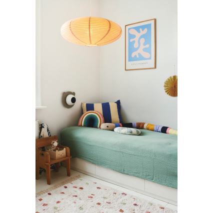 Nordlux - Senčnik za lestenec VILLO E27 pr. 60 cm rjava