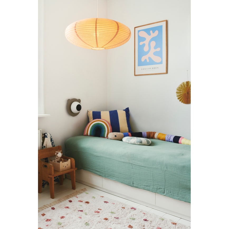 Nordlux - Senčnik za lestenec VILLO E27 pr. 60 cm rjava