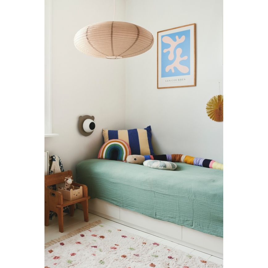 Nordlux - Senčnik za lestenec VILLO E27 pr. 60 cm rjava