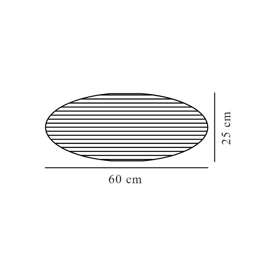 Nordlux - Senčnik za lestenec VILLO E27 pr. 60 cm siva