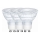 Nordlux - SET 3x LED Žarnica GU10/4,7W/230V 4000K