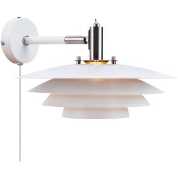 Nordlux - Stenska svetilka BRETAGNE 1xG9/25W/230V bela