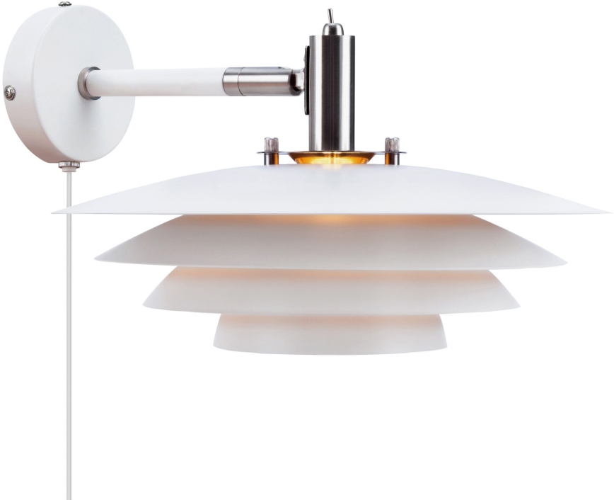 Nordlux - Stenska svetilka BRETAGNE 1xG9/25W/230V bela