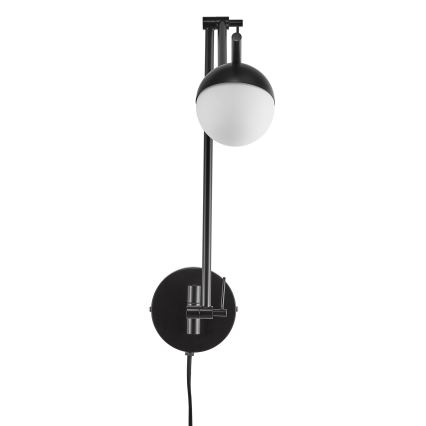 Nordlux - Stenska svetilka CONTINA 1xG9/5W/230V črna