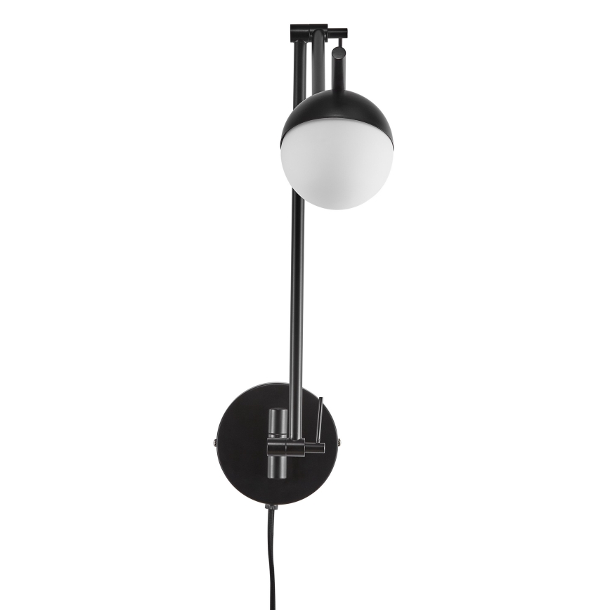 Nordlux - Stenska svetilka CONTINA 1xG9/5W/230V črna