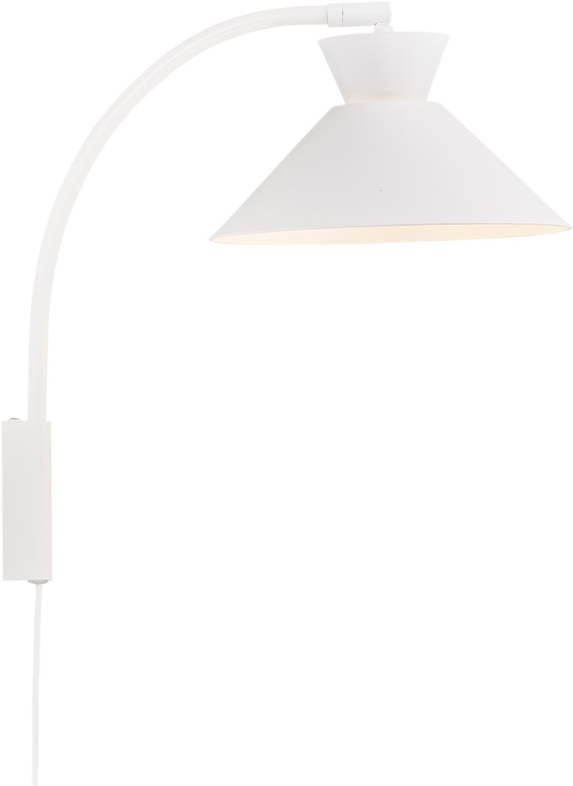 Nordlux - Stenska svetilka DIAL 1xE27/40W/230V bela