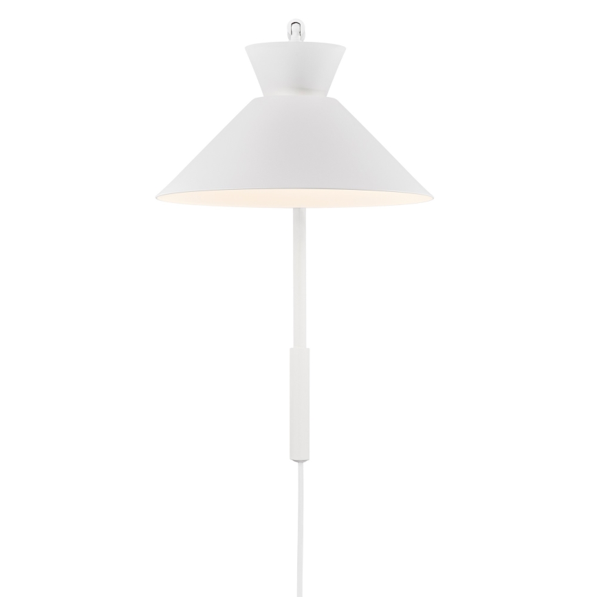 Nordlux - Stenska svetilka DIAL 1xE27/40W/230V bela