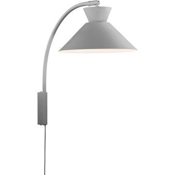 Nordlux - Stenska svetilka DIAL 1xE27/40W/230V siva