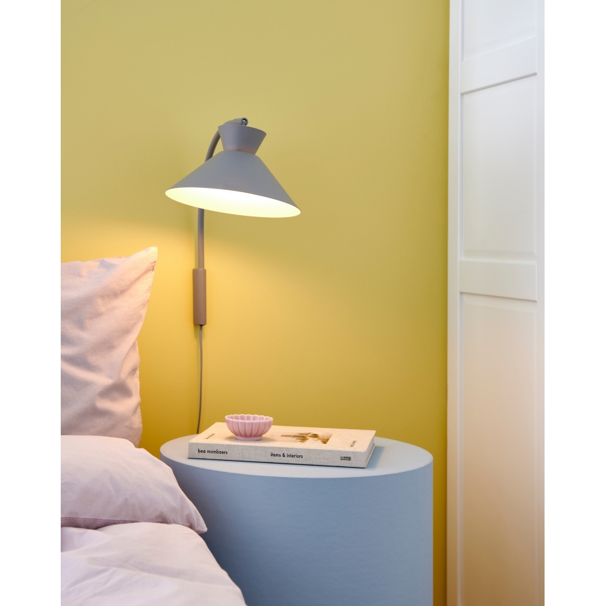 Nordlux - Stenska svetilka DIAL 1xE27/40W/230V siva
