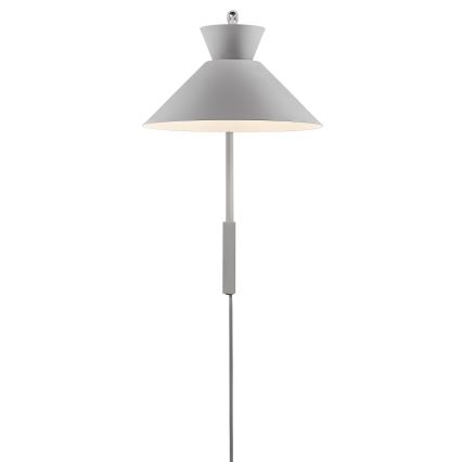 Nordlux - Stenska svetilka DIAL 1xE27/40W/230V siva