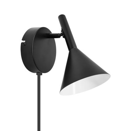 Nordlux - Stenska svetilka KELVIS 1xGU10/12W/230V črna