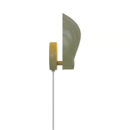 Nordlux - Stenska svetilka KONCHI 1xE14/25W/230V zelena