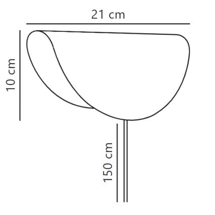 Nordlux - Stenska svetilka MODEL 1xE14/25W/230V bela