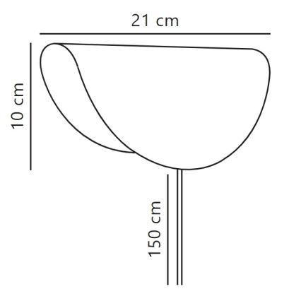 Nordlux - Stenska svetilka MODEL 1xE14/25W/230V črna