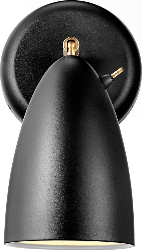 Nordlux - Stenska svetilka NEXUS 1xGU10/6W/230V črna