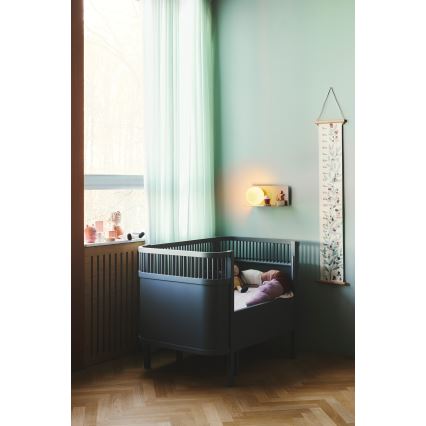 Nordlux - Stenska svetilka s polico LILIBETH 1xE14/25W/230V rjava