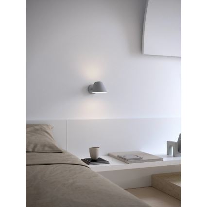 Nordlux - Stenska svetilka STAY 1xE27/60W/230V siva