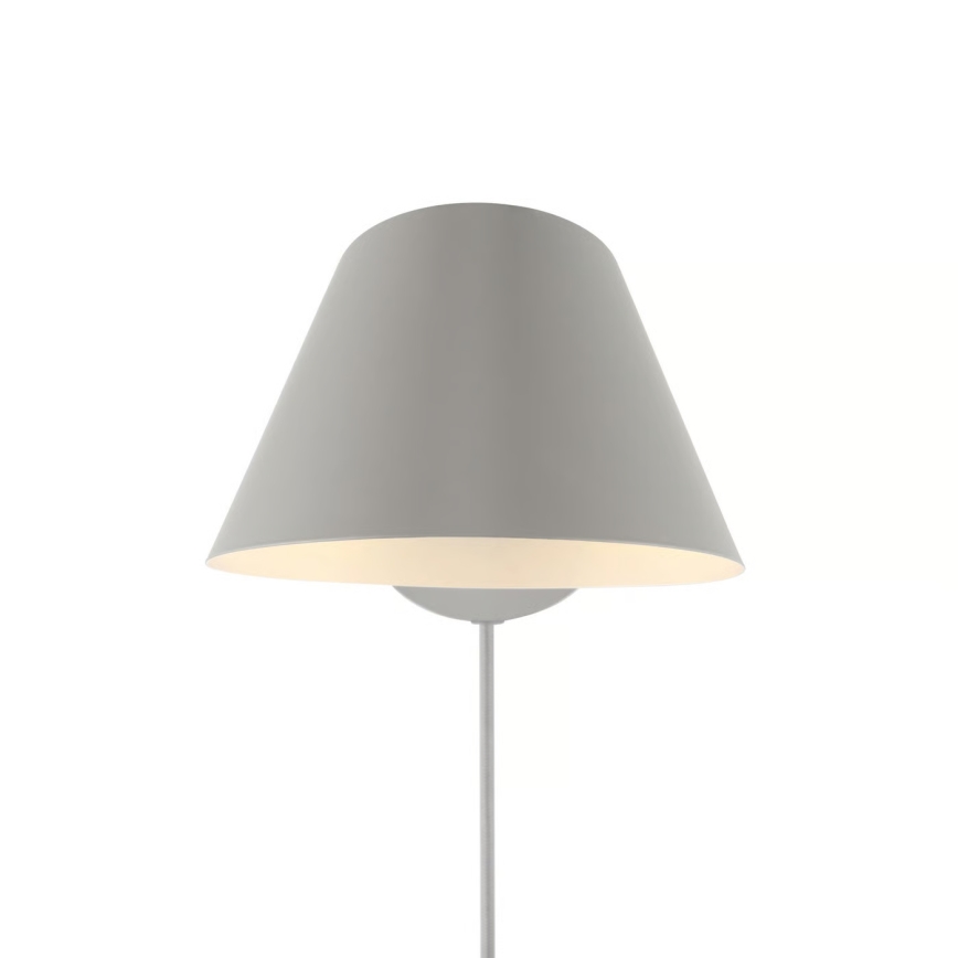 Nordlux - Stenska svetilka STAY 1xE27/60W/230V siva