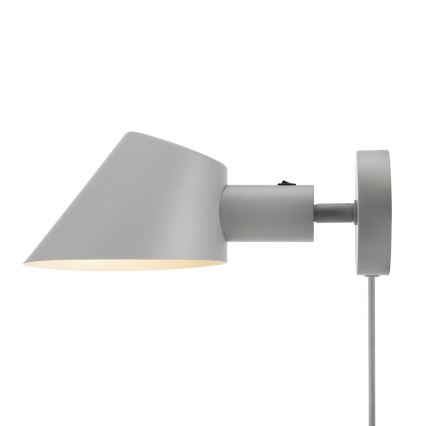 Nordlux - Stenska svetilka STAY 1xE27/60W/230V siva