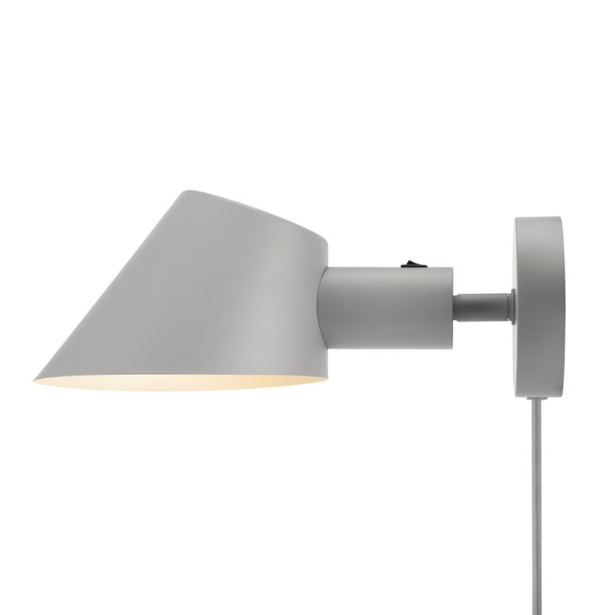 Nordlux - Stenska svetilka STAY 1xE27/60W/230V siva