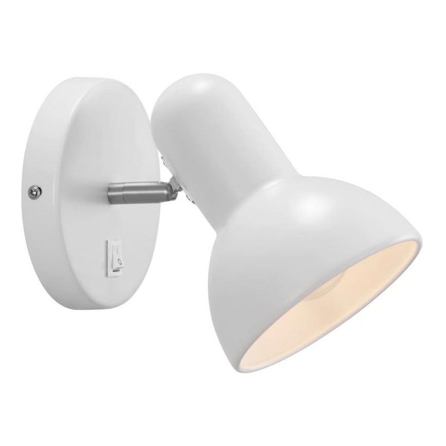 Nordlux - Stenska svetilka TEXAS 1xE27/60W/230V bela