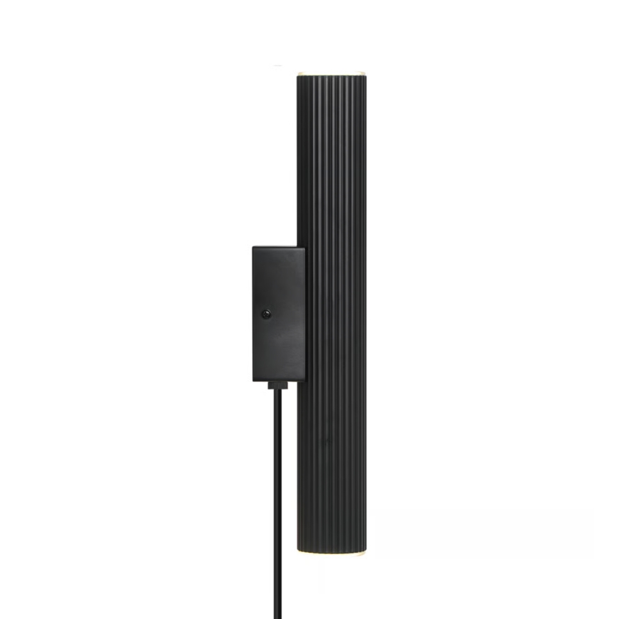 Nordlux - Stenska svetilka VICO 2xGU10/5W/230V črna