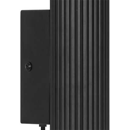 Nordlux - Stenska svetilka VICO 2xGU10/5W/230V črna