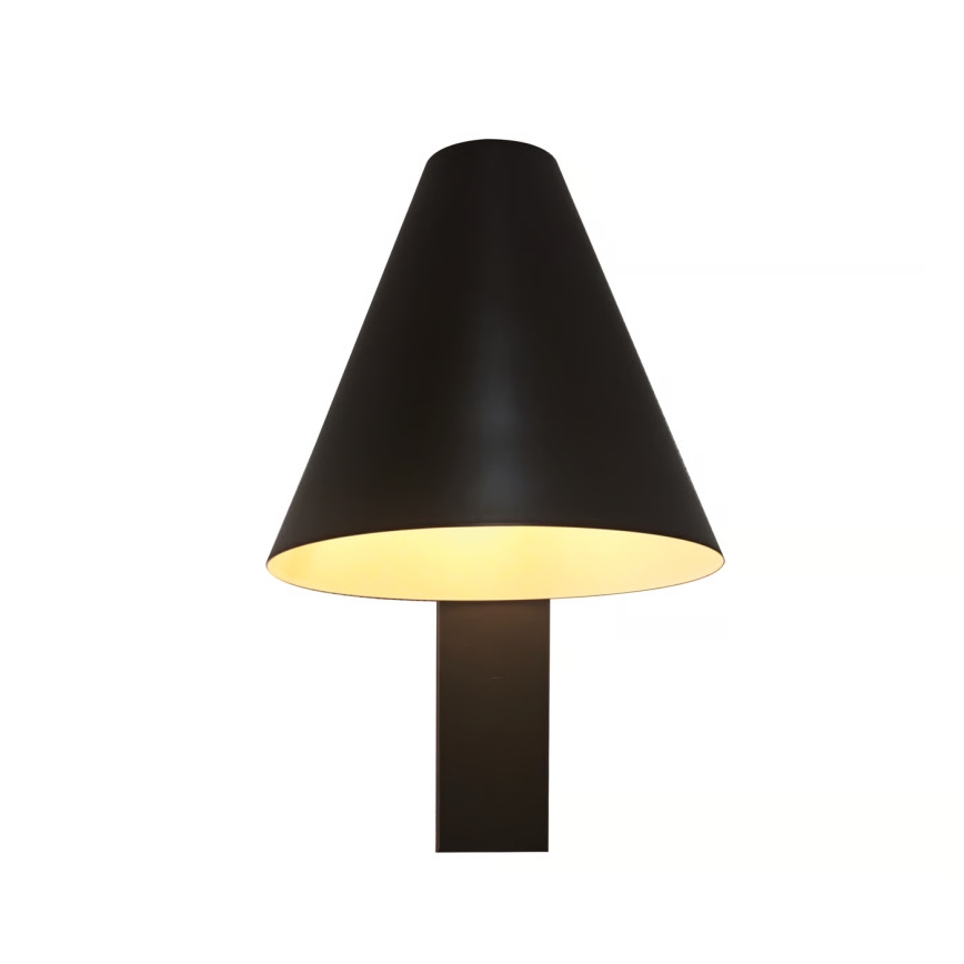 Nordlux - Stenska svetilka z USB WILMER 1xE14/40W/230V črna