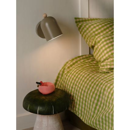 Nordlux - Stenska usmerjena svetilka GASTON 1xE27/15W/230V rjava