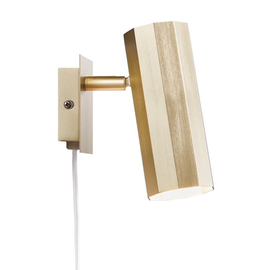 Nordlux - Stenski reflektor ALANIS 1xGU10/15W/230V zlata