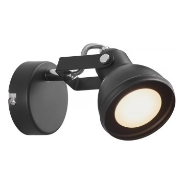 Nordlux - Stenski reflektor ASLAK 1xGU10/35W/230V črna