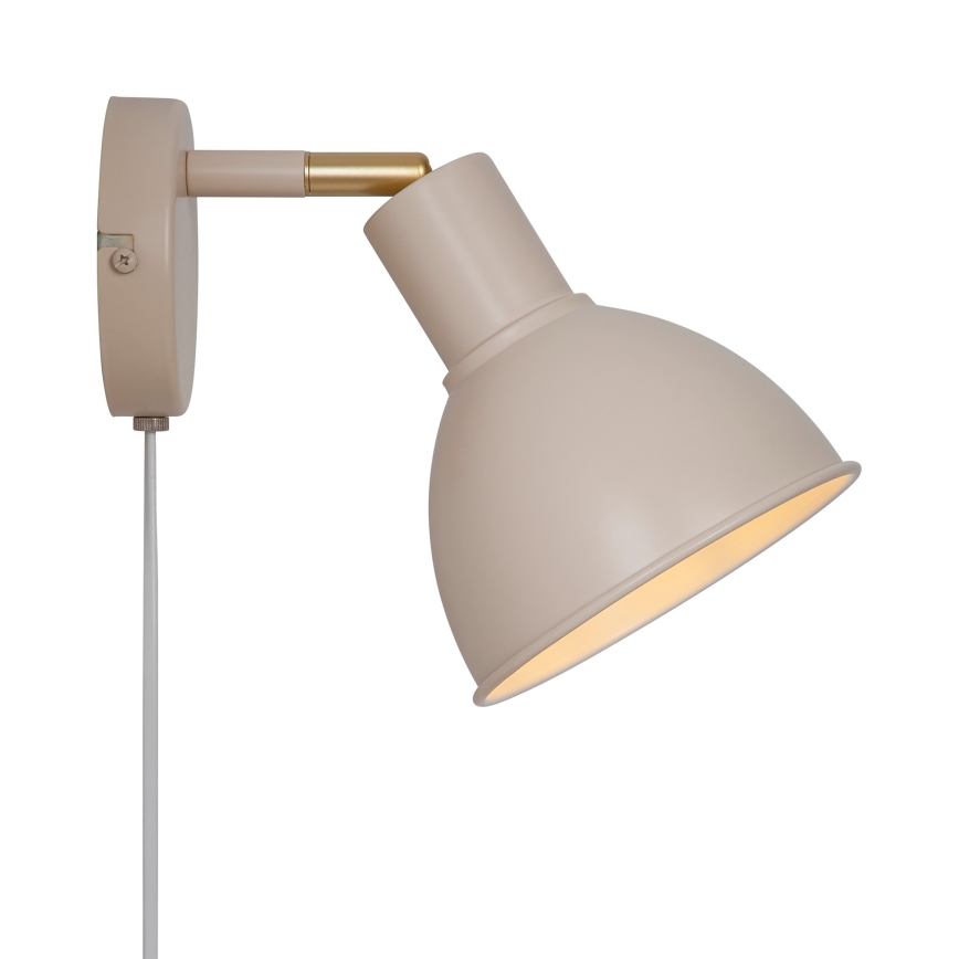 Nordlux - Stenski reflektor POP 1xE27/18W/230V bež