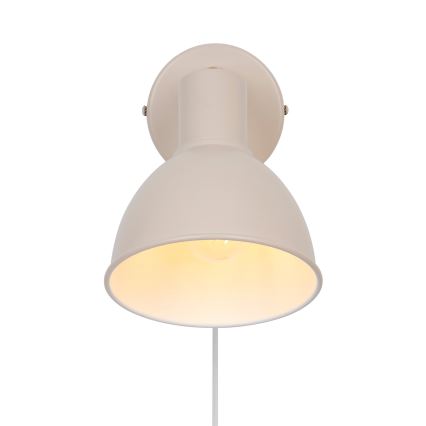 Nordlux - Stenski reflektor POP 1xE27/18W/230V bež